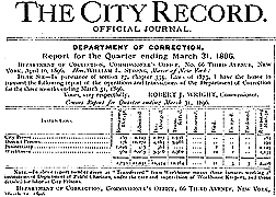 [City Record 1896]"><BR>
<CENTER><EM><STRONG>The initial inmate count appeared in DOC