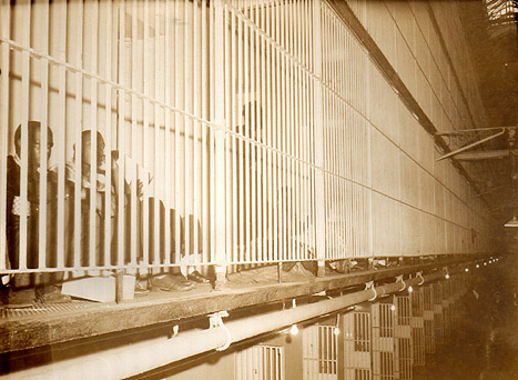 Raymond St. Jail: Upper level over Center Flats.